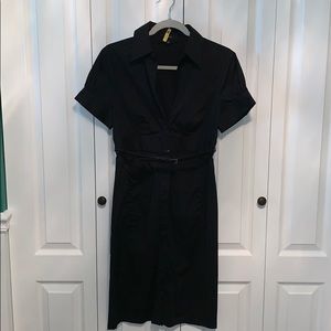 Black Shirt Dress